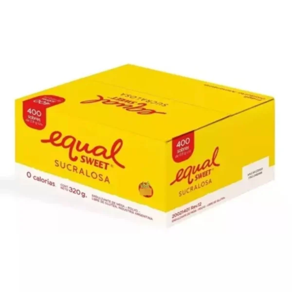 EDULCORANTE SUCRALOSA EQUALSWEET X 400 SOBRES
