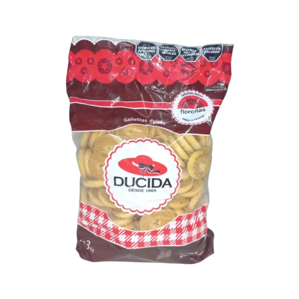 GALLETAS FLORCITAS NARANJA DUCIDA x 3 kg