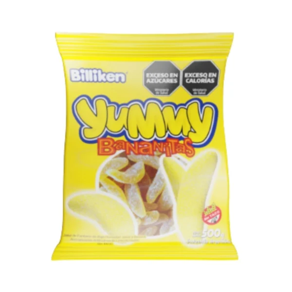 GOMITAS BANANITAS YUMMY x 500 g