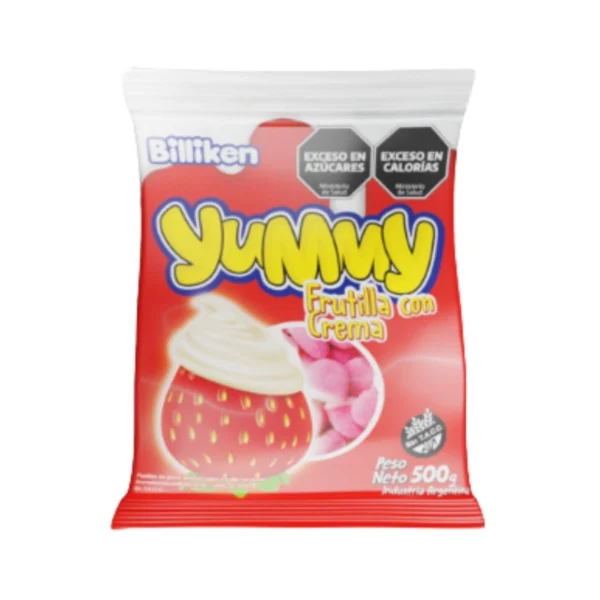 GOMITAS FRUTILLA CON CREMA YUMMY x 500 g