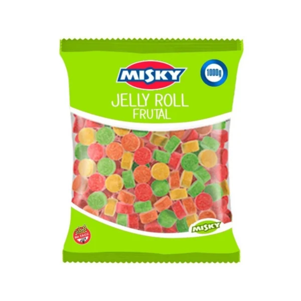 GOMITAS JELLY ROLL FRUTAL MISKY x 1 Kg