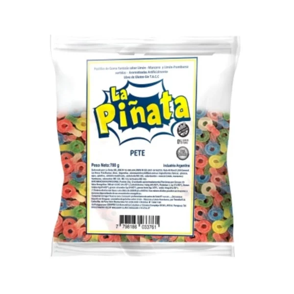 GOMITAS LA PIÑATA PETE x 700 g