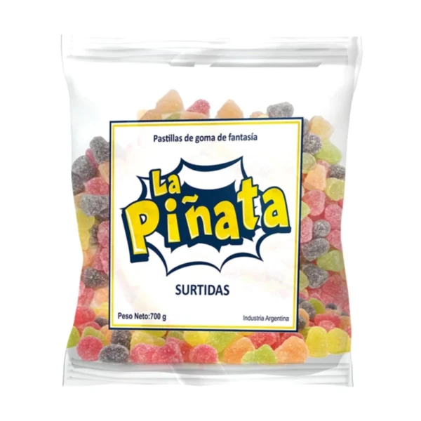 GOMITAS LA PIÑATA SURTIDAS x 700 g