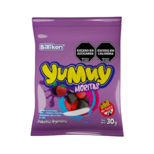 GOMITAS MORITAS YUMMY CAJA X 12 UNIDADES