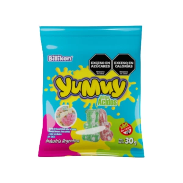 GOMITAS OSITOS ÁCIDOS CAJA X 12 UNIDADES