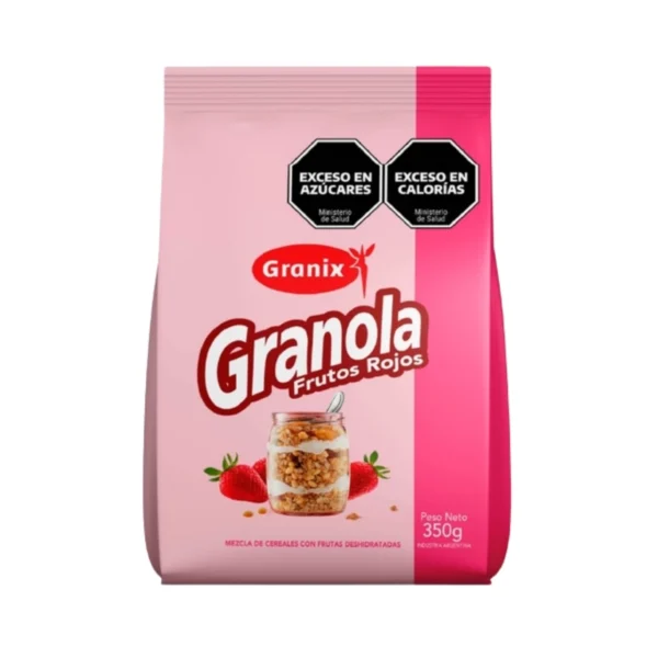 GRANOLA FRUTOS ROJOS GRANIX x 350 g