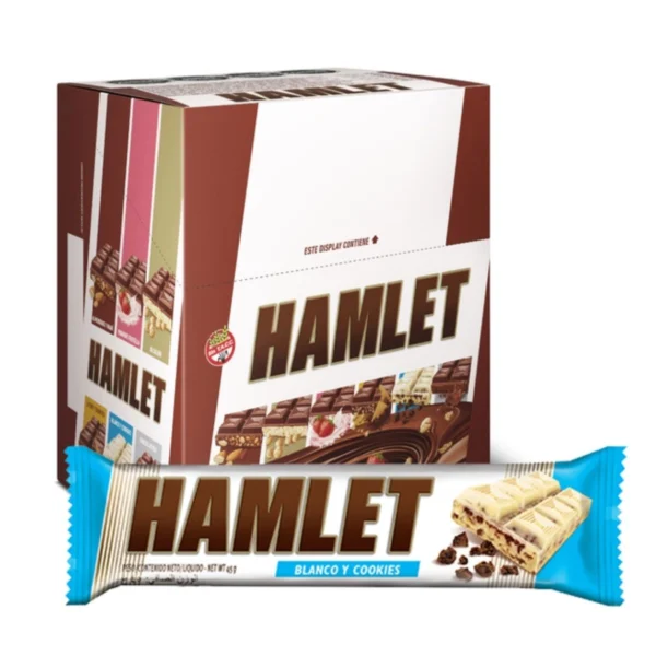 HAMLET BLANCO Y COOKIES X 21 UNIDADES