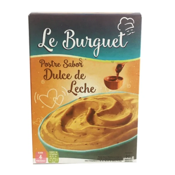 POSTRE DULCE DE LECHE LE BURGUET x 90 g