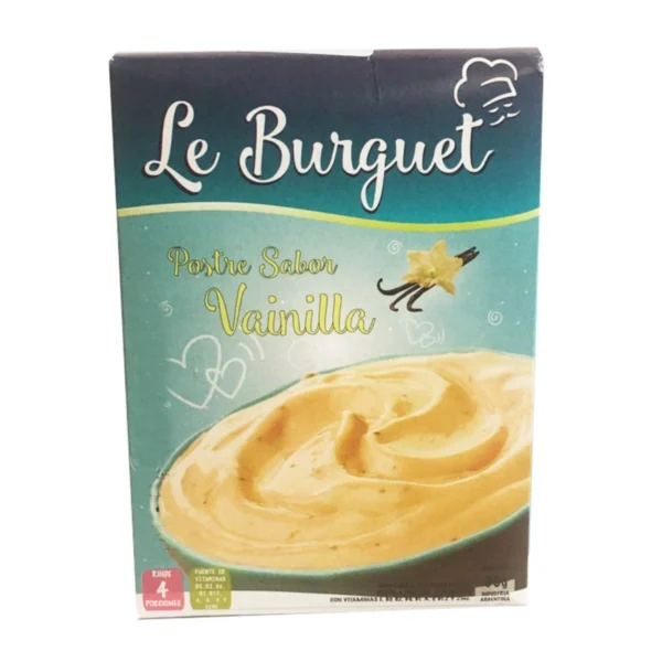 POSTRE VAINILLA LE BURGUET x 90 g