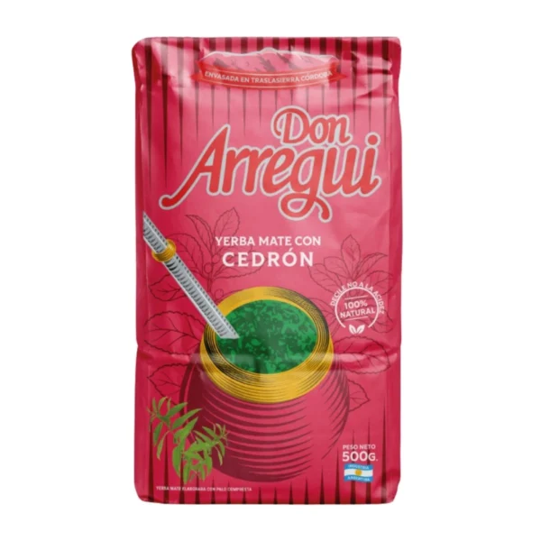 YERBA MATE CEDRÓN DON ARREGUI x 500 g