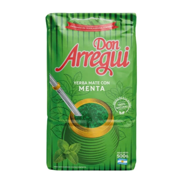 YERBA MATE MENTA DON ARREGUI x 500 g