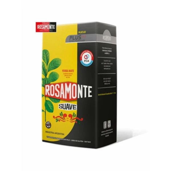YERBA MATE SUAVE PLUS ROSAMONTE x 1 Kg