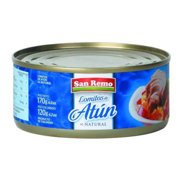 ATÚN AL NATURAL SAN REMO x 170 g