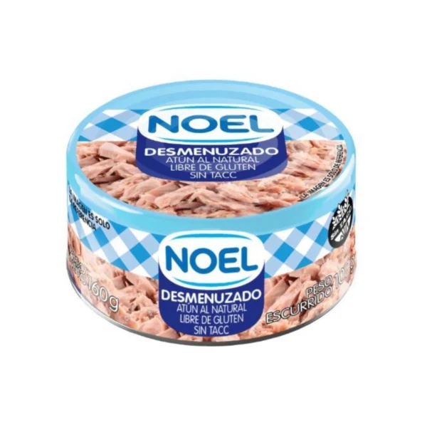 ATÚN DESMENUZADO AL NATURAL NOEL x 170 g