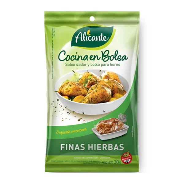 ALICANTE BOLSA F/HIERBAS 30G