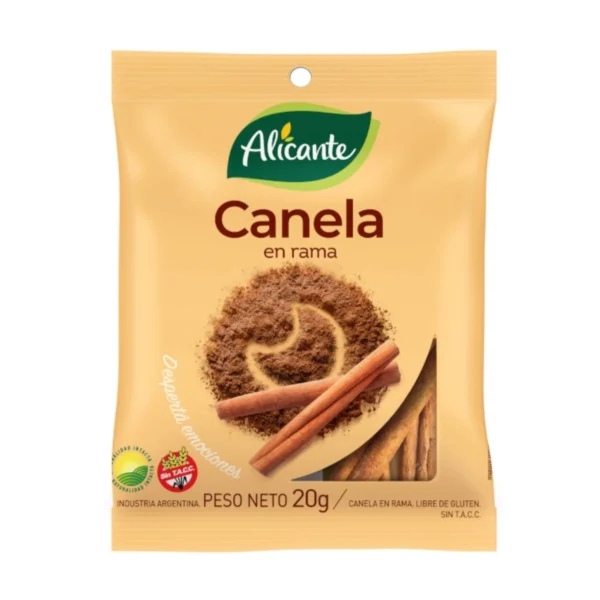 ALICANTE LA VIRGINIA CANELA EN RAMA X20G,(12)