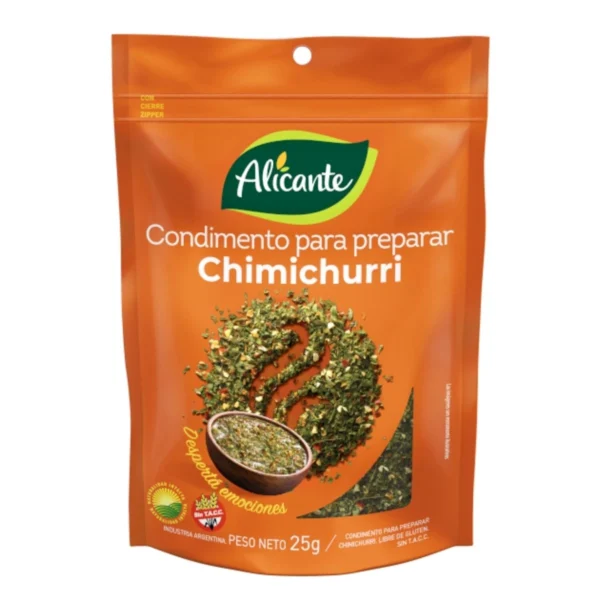 ALICANTE LA VIRGINIA CHIMICHURRI X25G(12)