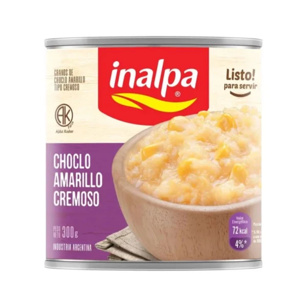 CHOCLO AMARILLO CREMOSO INALPA x 300 g