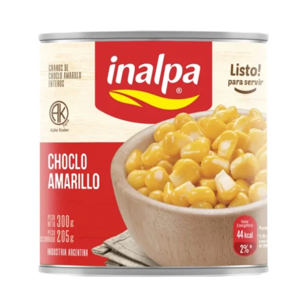 CHOCLO EN GRANO AMARILLO INALPA x 300 g