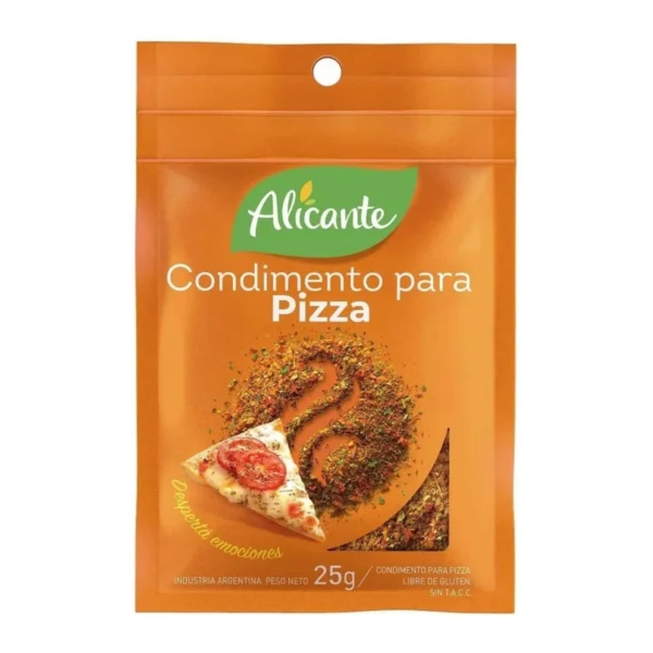 ALICANTE LA VIRGINIA COND P/ PIZZA X25G(12)