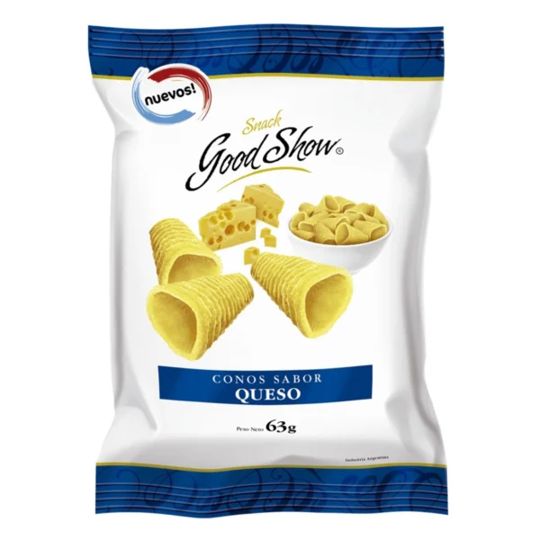 CONOS SABOR QUESO GOOD SHOW x 63 g