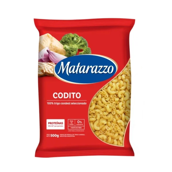 FIDEOS CODITO MATARAZZO x 500 g
