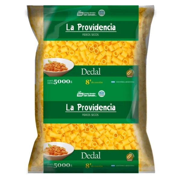 FIDEOS DEDAL LA PROVIDENCIA x 5 Kg