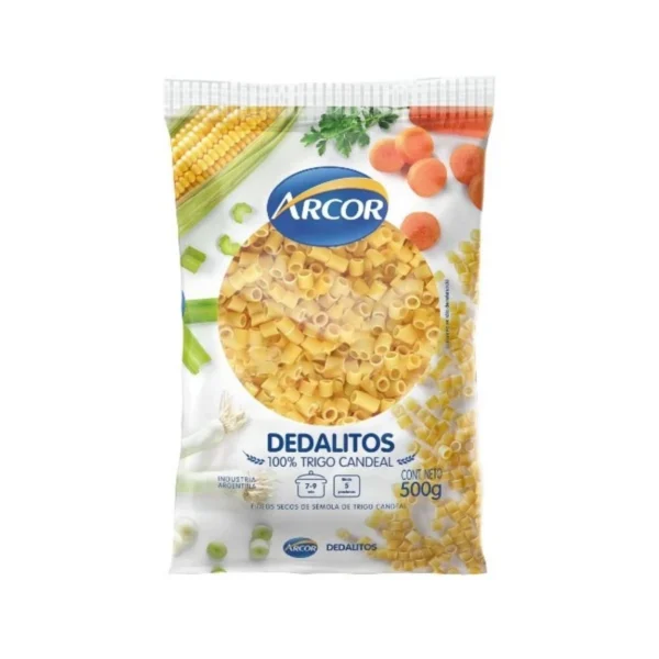 FIDEOS DEDALITO ARCOR x 500 g