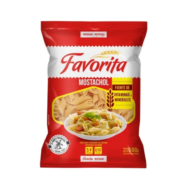 FIDEOS MOSTACHOL FAVORITA x 500 g
