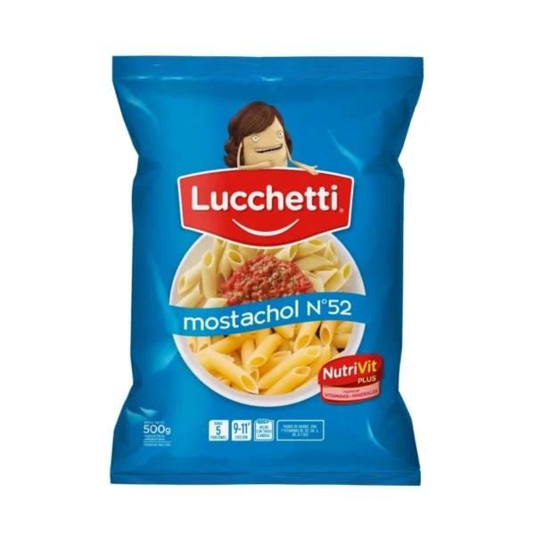FIDEOS MOSTACHOL LUCCHETTI x 500 g