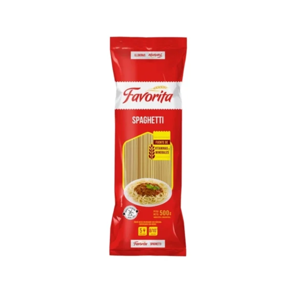FIDEOS SPAGHETTI FAVORITA x 500 g