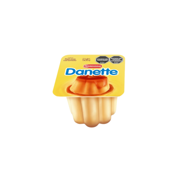 FLAN CON CARAMELO DANETTE x 95 g