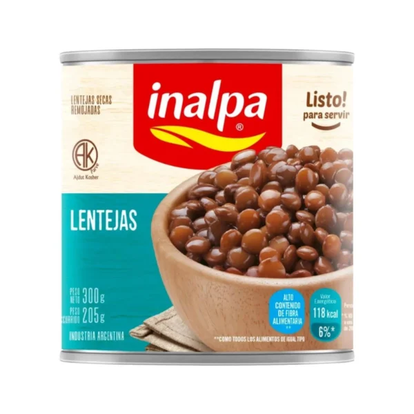 LENTEJAS INALPA x 300 g