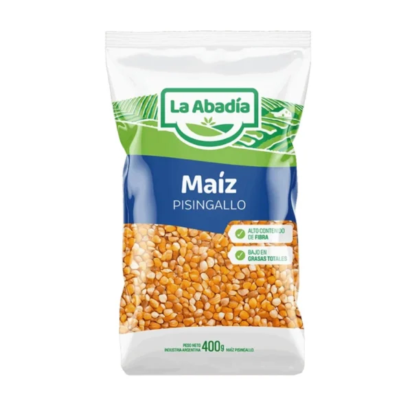MAÍZ PISINGALLO LA ABADÍA x 400 g