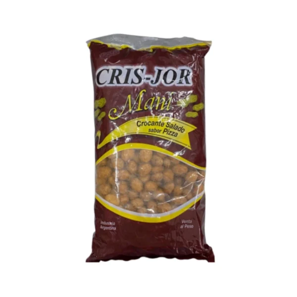 MANÍ SABORIZADO PIZZA CRIS-JOR x 1 Kg