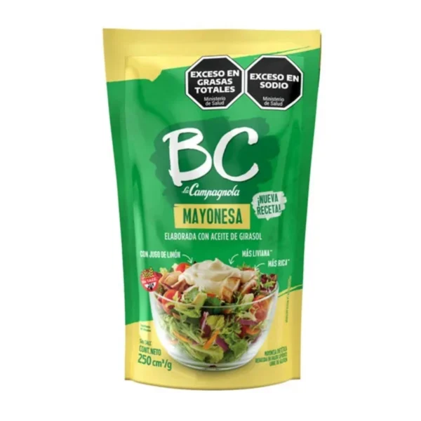 MAYONESA BC X250G,(12)