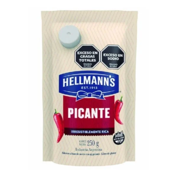 HELLMANNS PICANTE X250G (24)