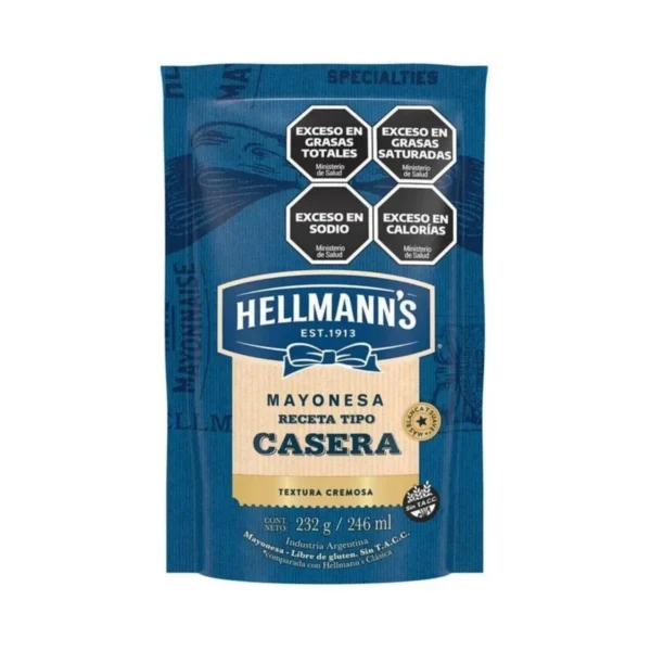 HELLMANNS MAYONESA CASERA X232G(12)