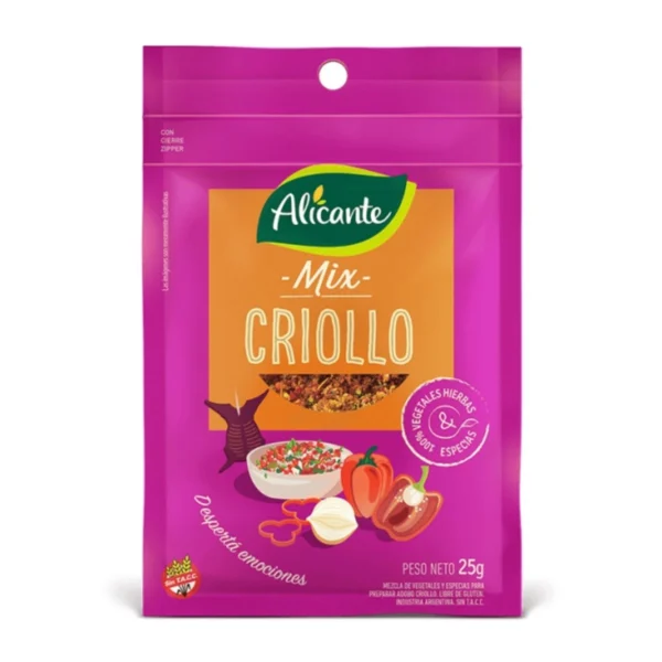 ALICANTE LA VIRGINIA MIX CRIOLLO X25G(12)