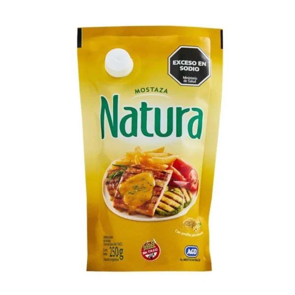 NATURA MOSTAZA X250G(12)