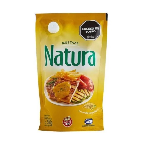 NATURA MOSTAZA X500G(12)