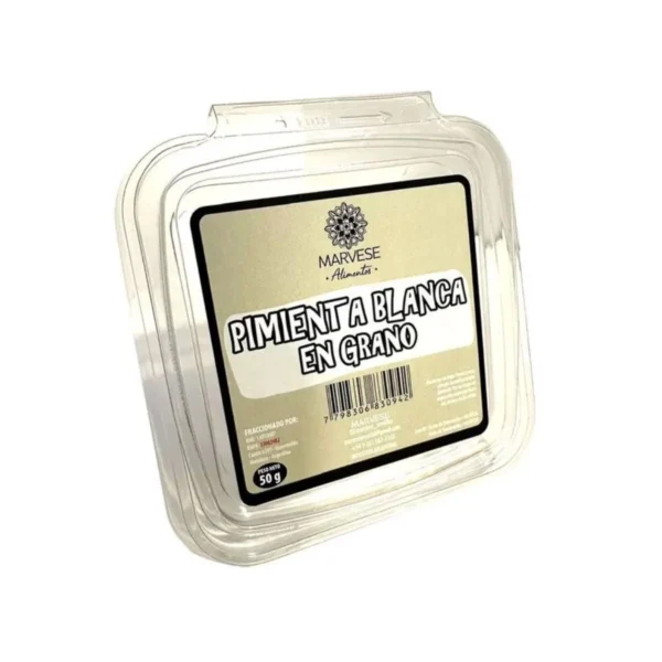 MARVESE PIMIENTA BLANCA EN POLVO X50G(18)