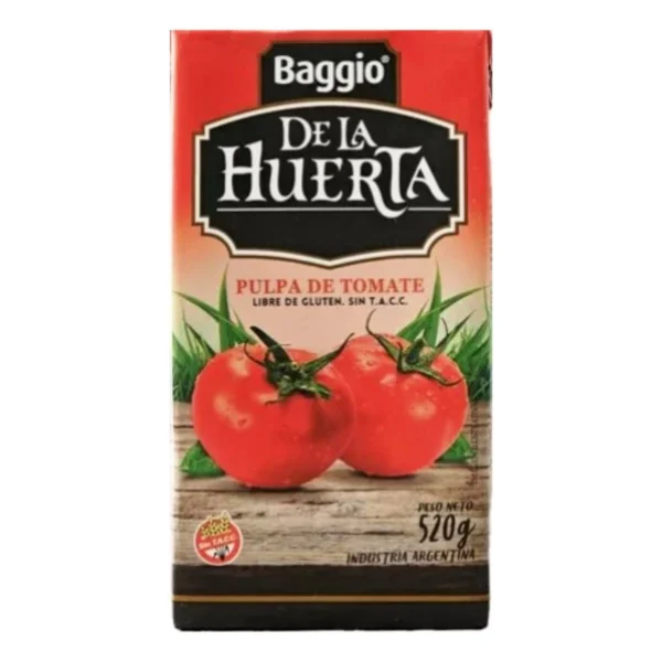 PULPA DE TOMATE DE LA HUERTA x 520 g
