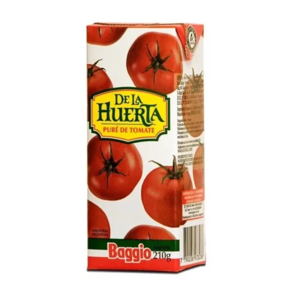 PURÉ DE TOMATE DE LA HUERTA x 210 g