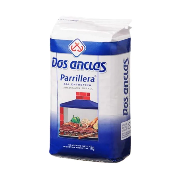 SAL PARRILLERA DOS ANCLAS X500G CAJITA(24)