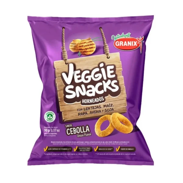 SNACK CEBOLLA VEGGIE x 90 g