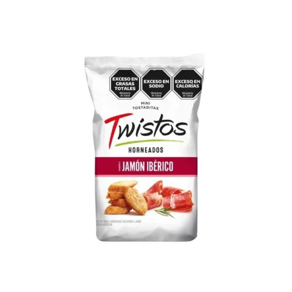 TWISTOS HORNEADOS JAMÓN IBÉRICO x 40 g