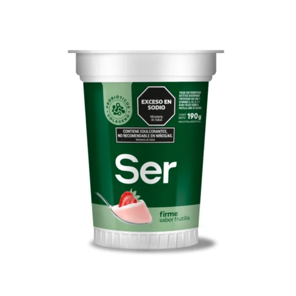 YOGUR FIRME FRUTILLA SER x 190 g