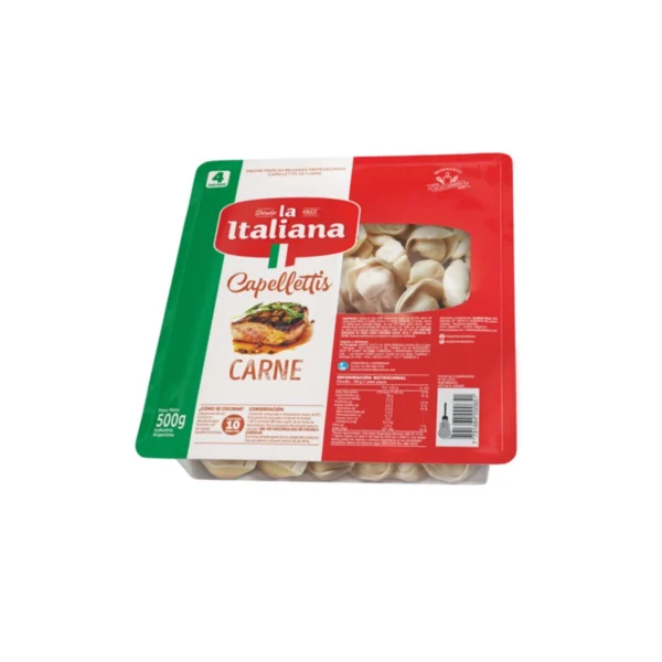 CAPELLETTIS CARNE LA ITALIANA x 500 g