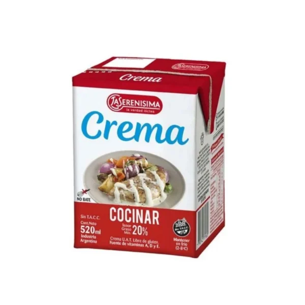 CREMA CULINARIA LA SERENISIMA x 520 ml